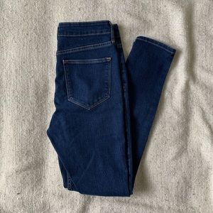 H&M high waisted skinny ankle jeans
